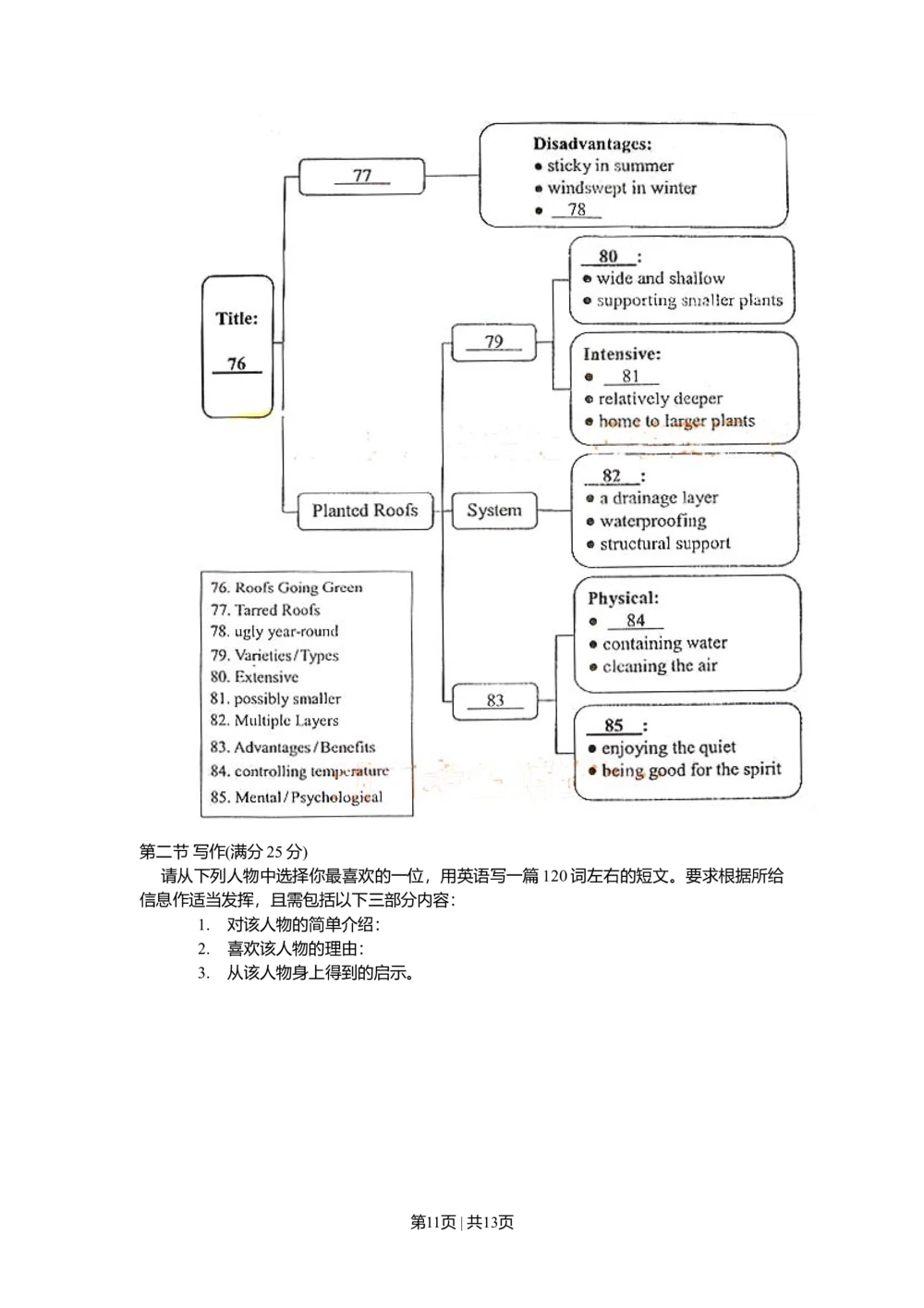 2008年高考英语试卷（湖南）（空白卷）_英语历年高考真题_新&middot;Word版2008-2025&middot;高考英语真题_英语（按年份分类）2008-2025_2008&middot;高考英语真题