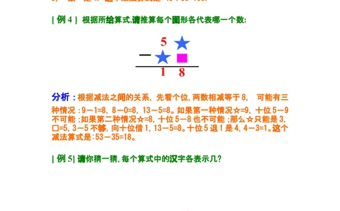 第六讲数字谜_小学奥数举一反三1-6年级相关课程_奥数分专题题型与解题思路_小学奥数知识讲解