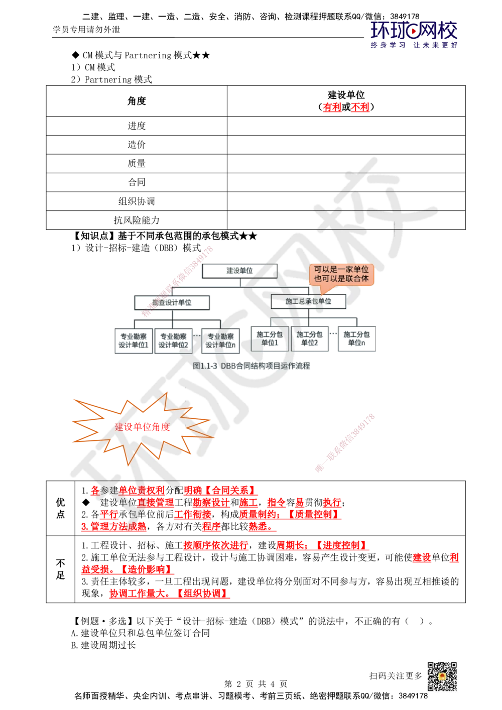 03.第3讲-11工程项目投资管理与实施3_2026年一级建造师_2026年一建管理_2025年一建管理SVIP_02-基础精讲✿高端面授✿深度强化_25-管理《考点精讲班》张君、郑春秋HQ_郑春秋_讲义
