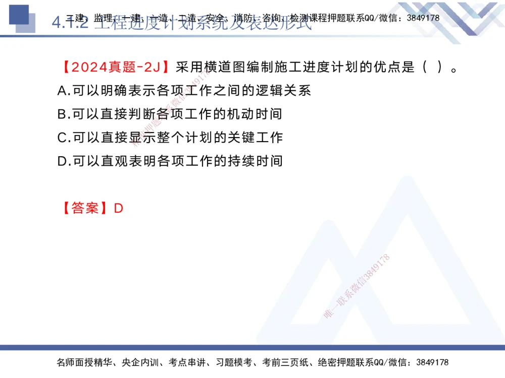 03.2025黄雨诗-核心考点精析-管理3_2026年一级建造师_2026年一建管理_2025年一建管理SVIP_02-基础精讲✿高端面授✿深度强化_11-管理《核心考点精析》黄雨诗HX_讲义