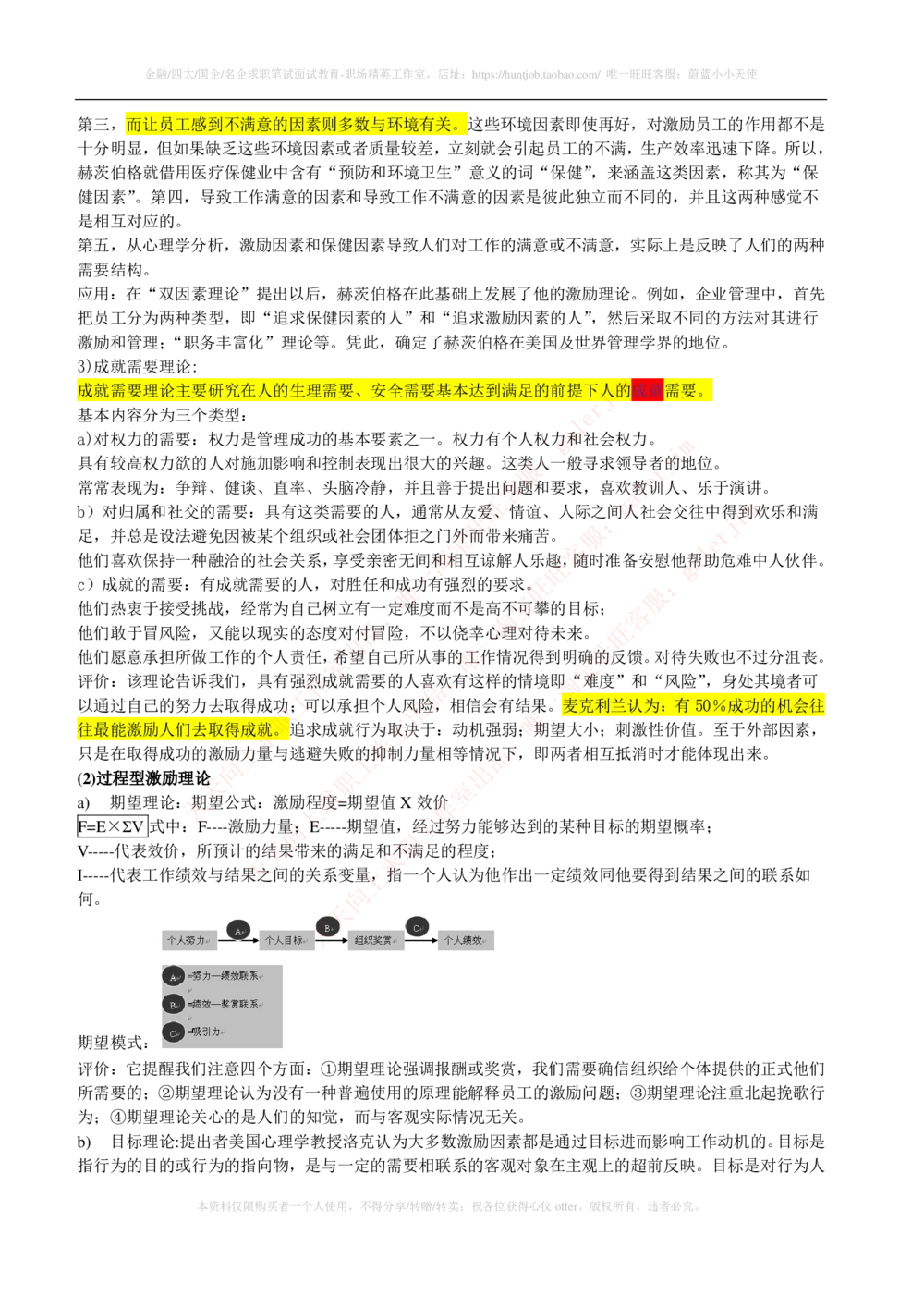 2-1-市场类专业知识点--管理学复习知识点讲义整理_三桶油_中石化笔试_2-中国石油化工集团（中石化）2022招聘笔试完整知识点（专业知识部分）