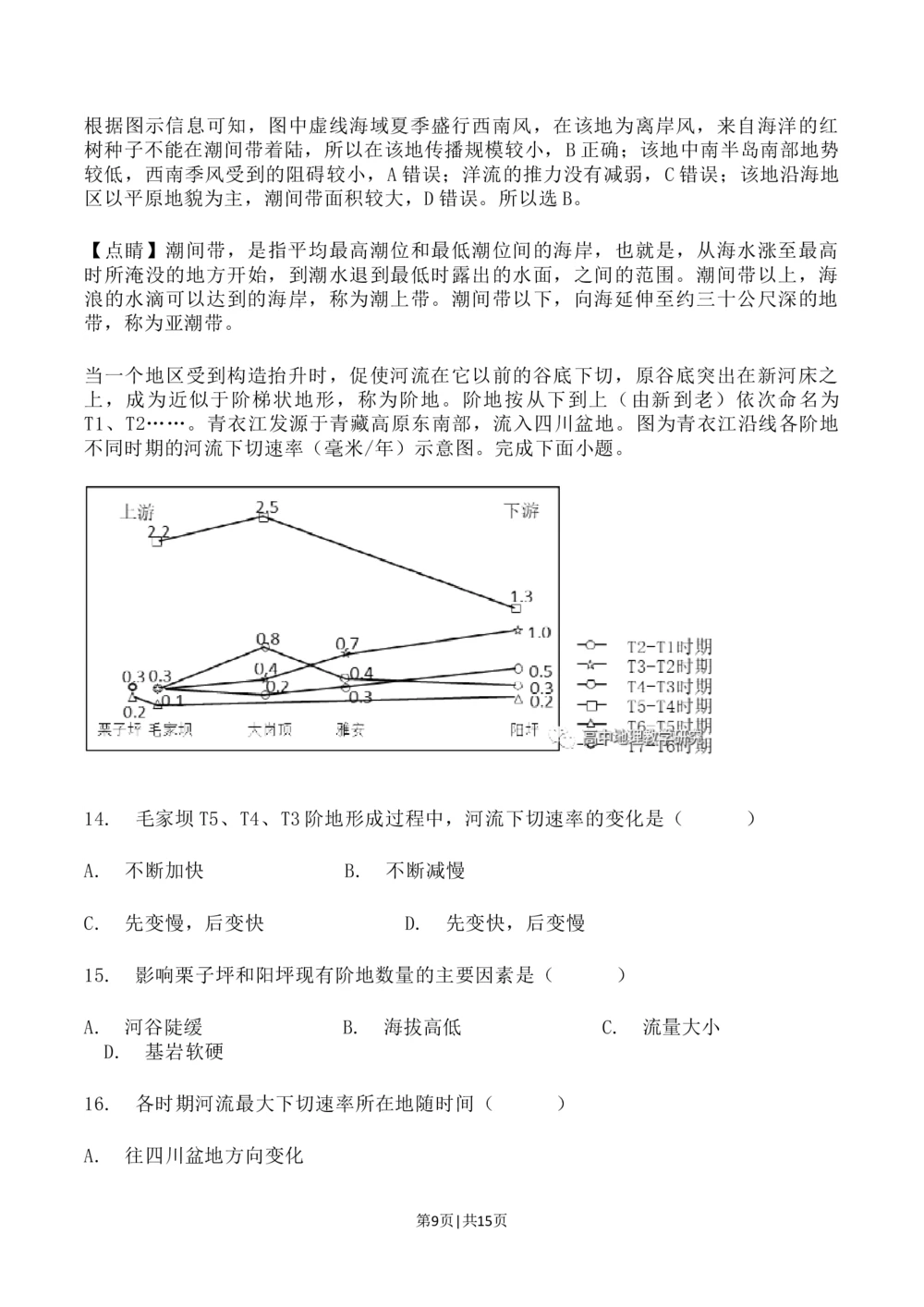 2023年高考地理试卷（辽宁）（解析卷）_历年高考真题合集_地理历年高考真题_新&middot;Word版2008-2025&middot;高考地理真题_地理（按省份分类）2008-2025_2010-2025&middot;（辽宁）地理高考真题