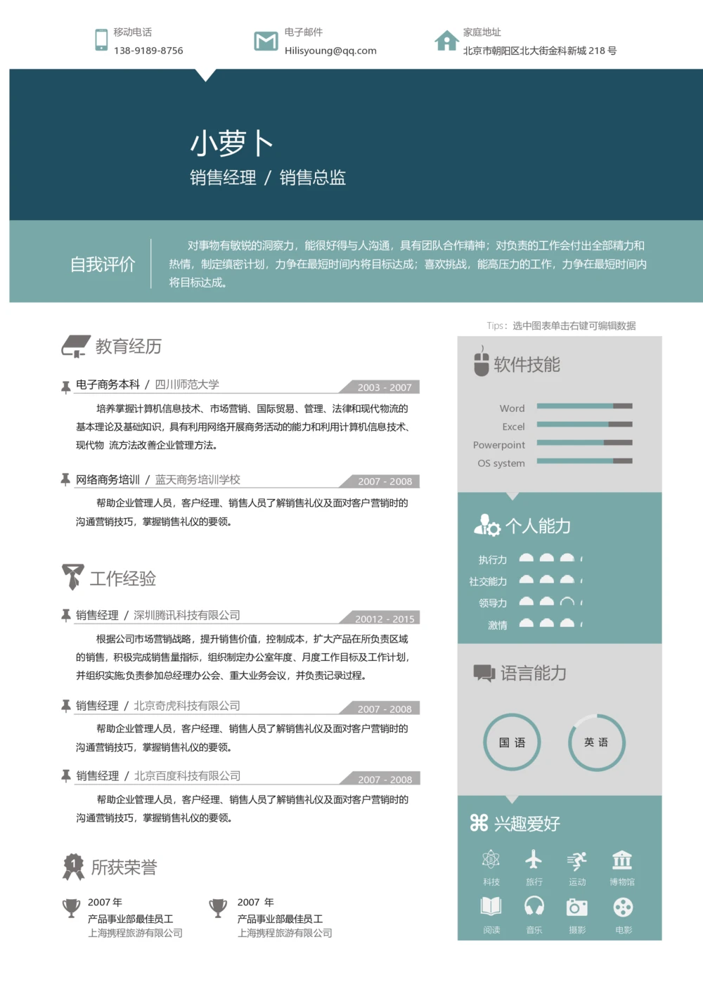 59_26考研复试_复试真题、简历模板、补充资料（旧版资料）_考研复试简历124款_106单页简历模板