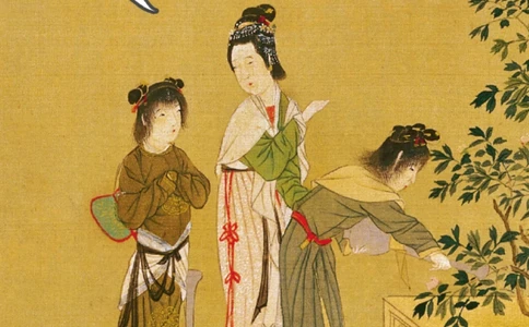 穿越《汉宫春晓图》，和古代&ldquo;仙女&rdquo;的一天_中小学精品资料(高清可打印)_古文化大全集628份高清资料整理版