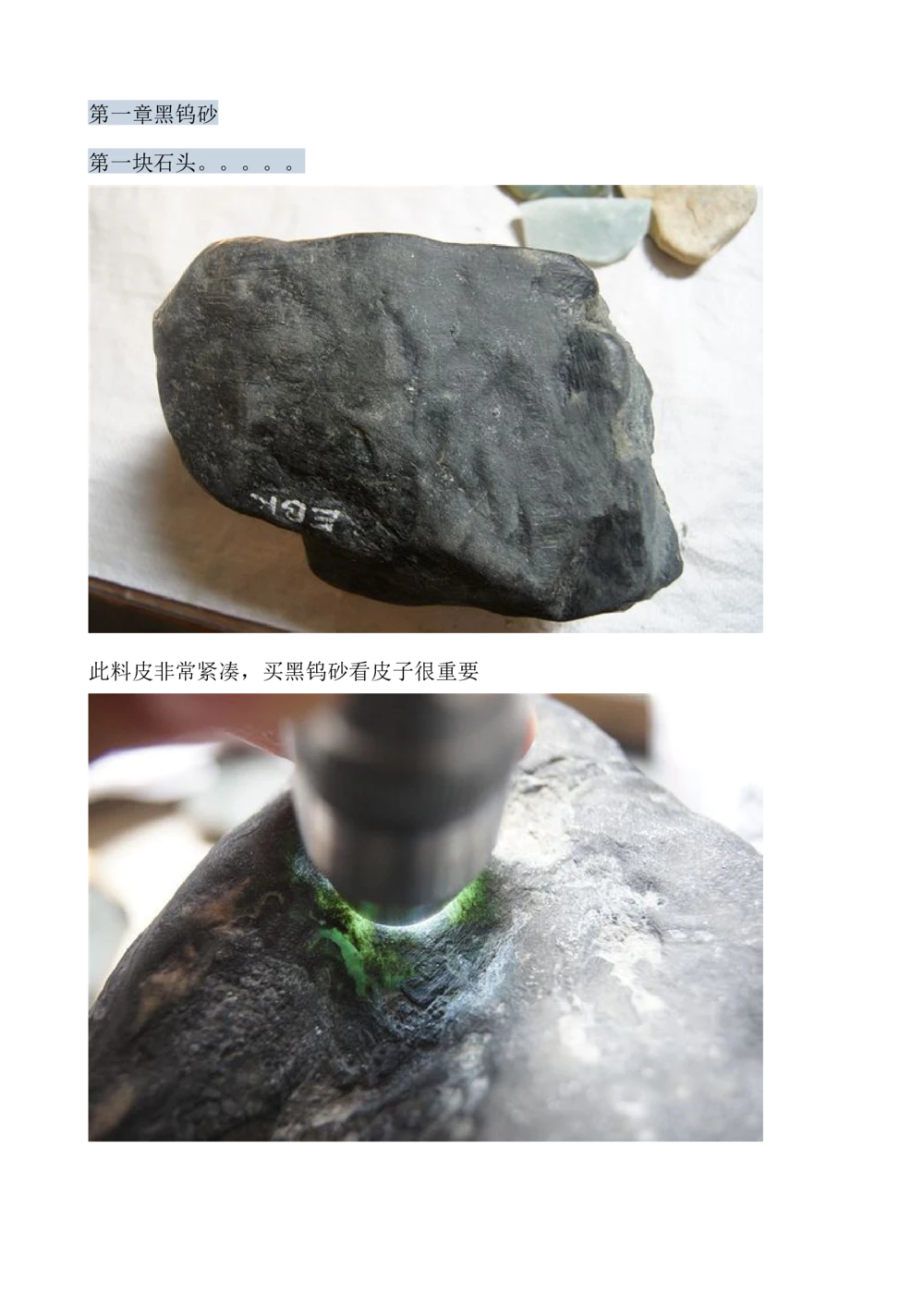 hgl20新手教学贴_X018-玉石珠宝鉴定教程最新合集_8、玉石翡翠鉴定与投资电子资料_赌石专题