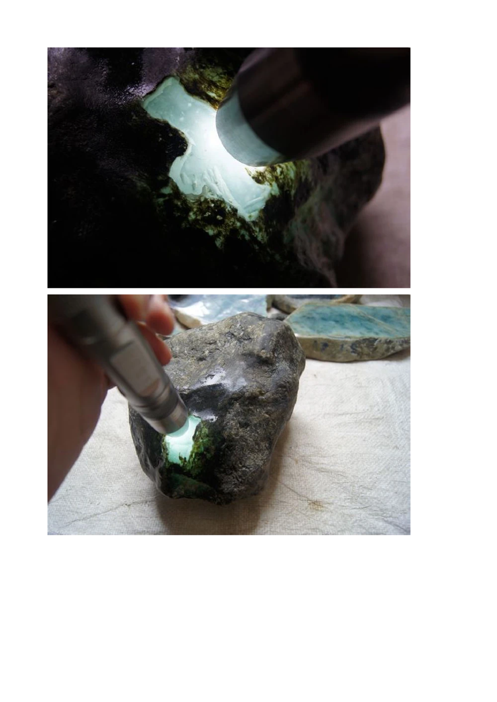 hgl20新手教学贴_X018-玉石珠宝鉴定教程最新合集_8、玉石翡翠鉴定与投资电子资料_赌石专题