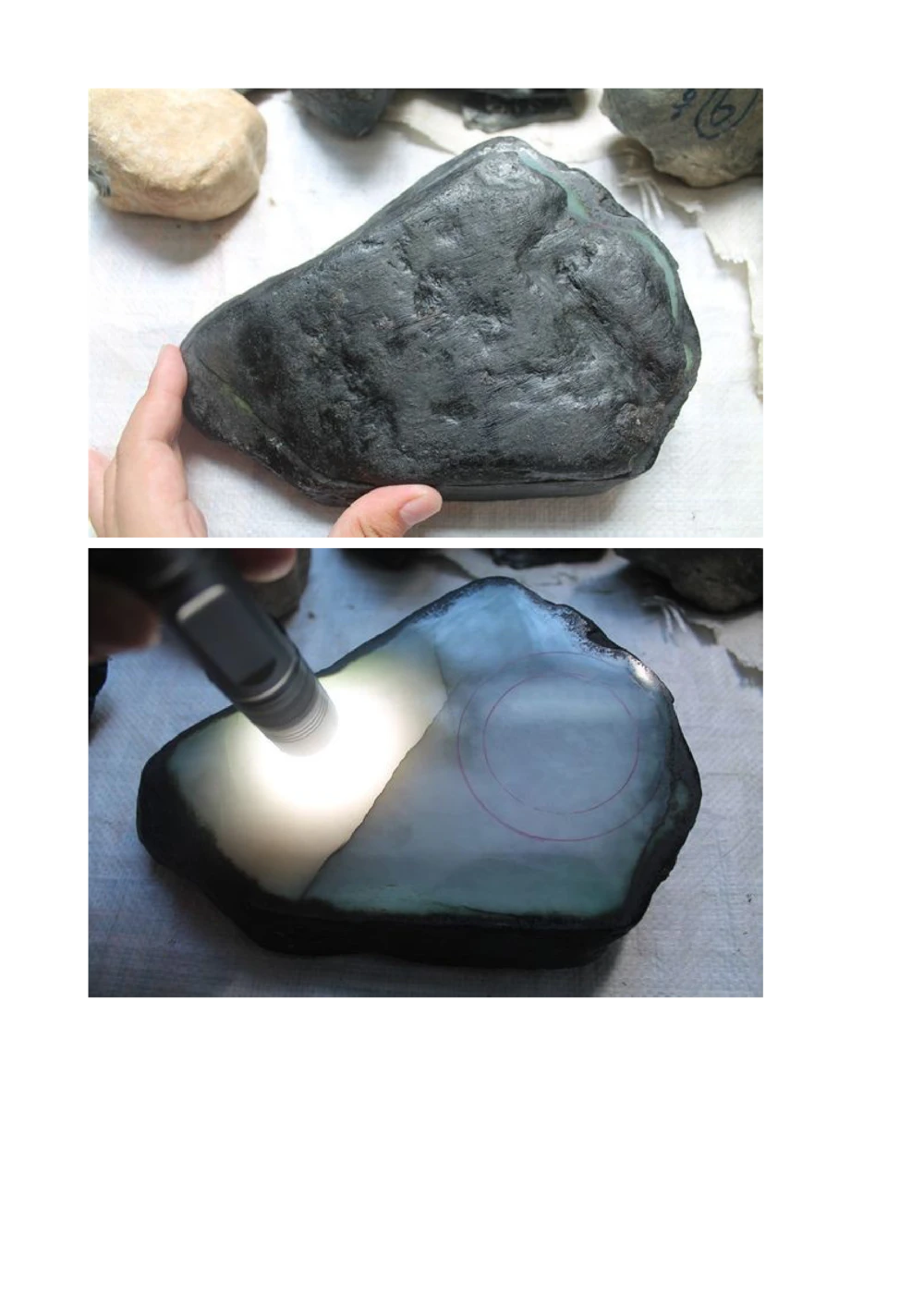 hgl20新手教学贴_X018-玉石珠宝鉴定教程最新合集_8、玉石翡翠鉴定与投资电子资料_赌石专题