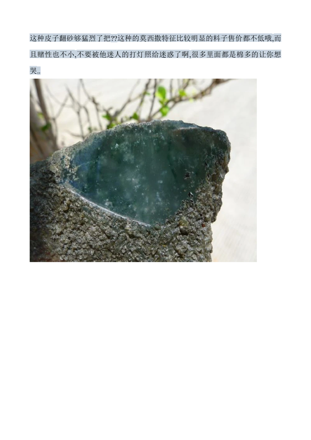 hgl20新手教学贴_X018-玉石珠宝鉴定教程最新合集_8、玉石翡翠鉴定与投资电子资料_赌石专题