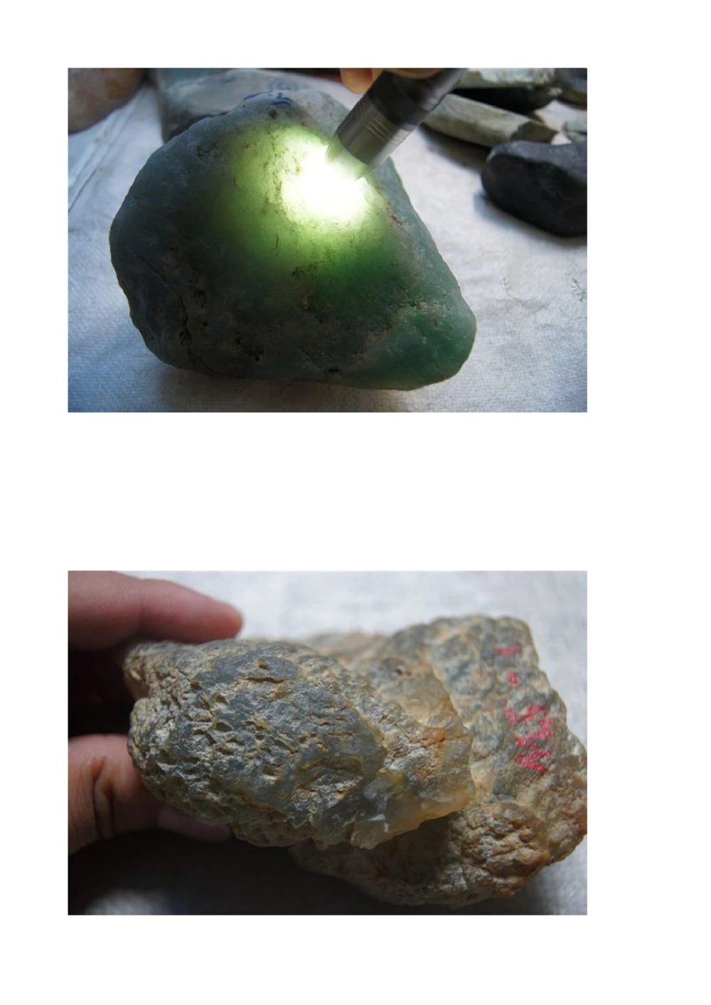 hgl20新手教学贴_X018-玉石珠宝鉴定教程最新合集_8、玉石翡翠鉴定与投资电子资料_赌石专题