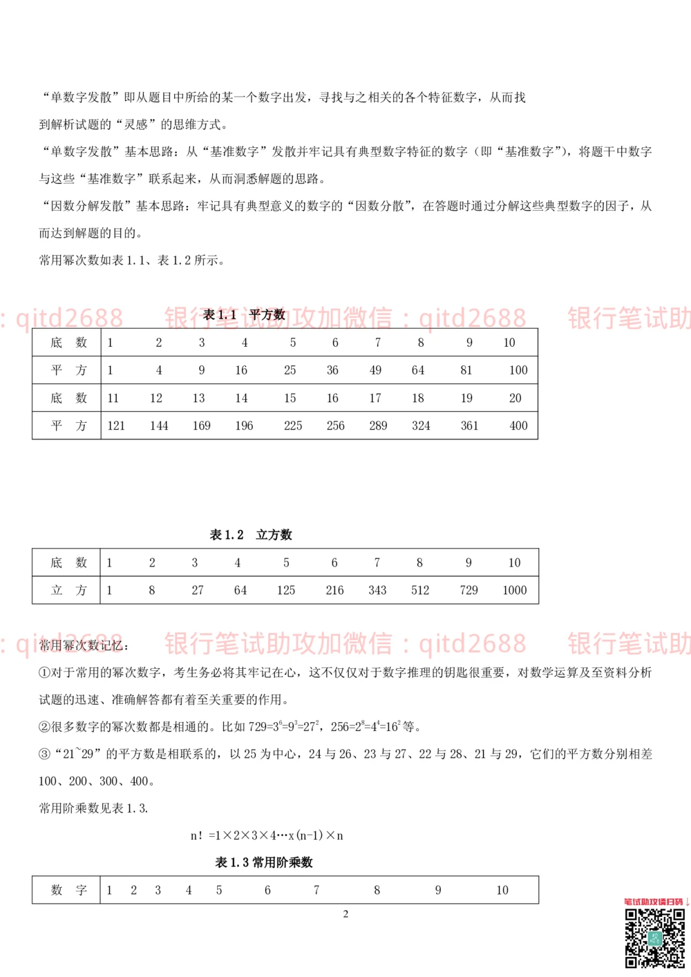 1.2行测-数量关系-解题技巧（27页）_2025春招题库汇总_银行题库-1_银行全套上岸资料_各银行笔试真题_邮储上岸资料_邮储银行招聘考试笔试复习资料_一、邮储银行行测部分