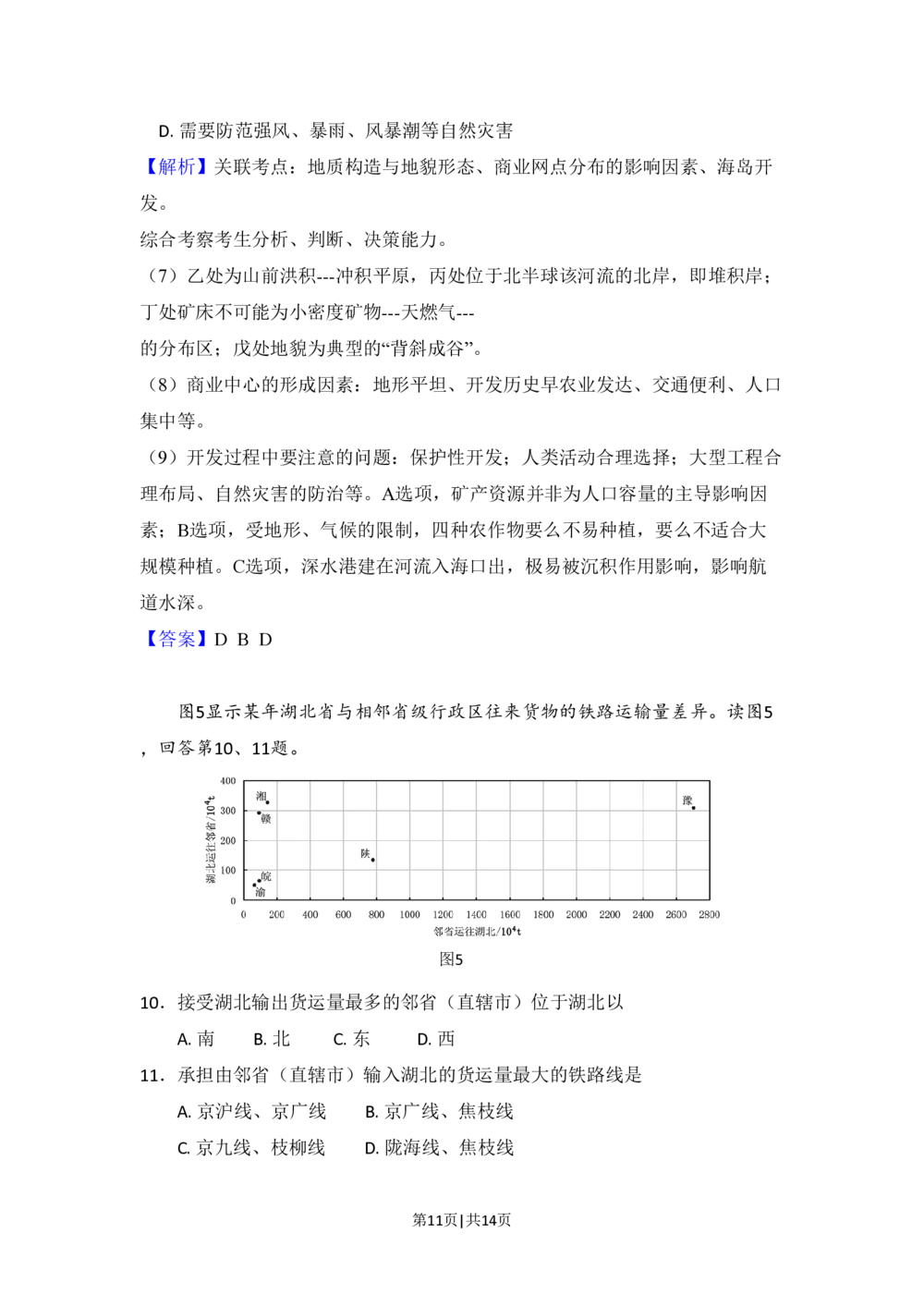 2009年高考地理试卷（北京）（解析卷）_地理历年高考真题_新&middot;PDF版2008-2025&middot;高考地理真题_地理（按省份分类）2008-2025_2008-2025&middot;（北京）地理高考真题