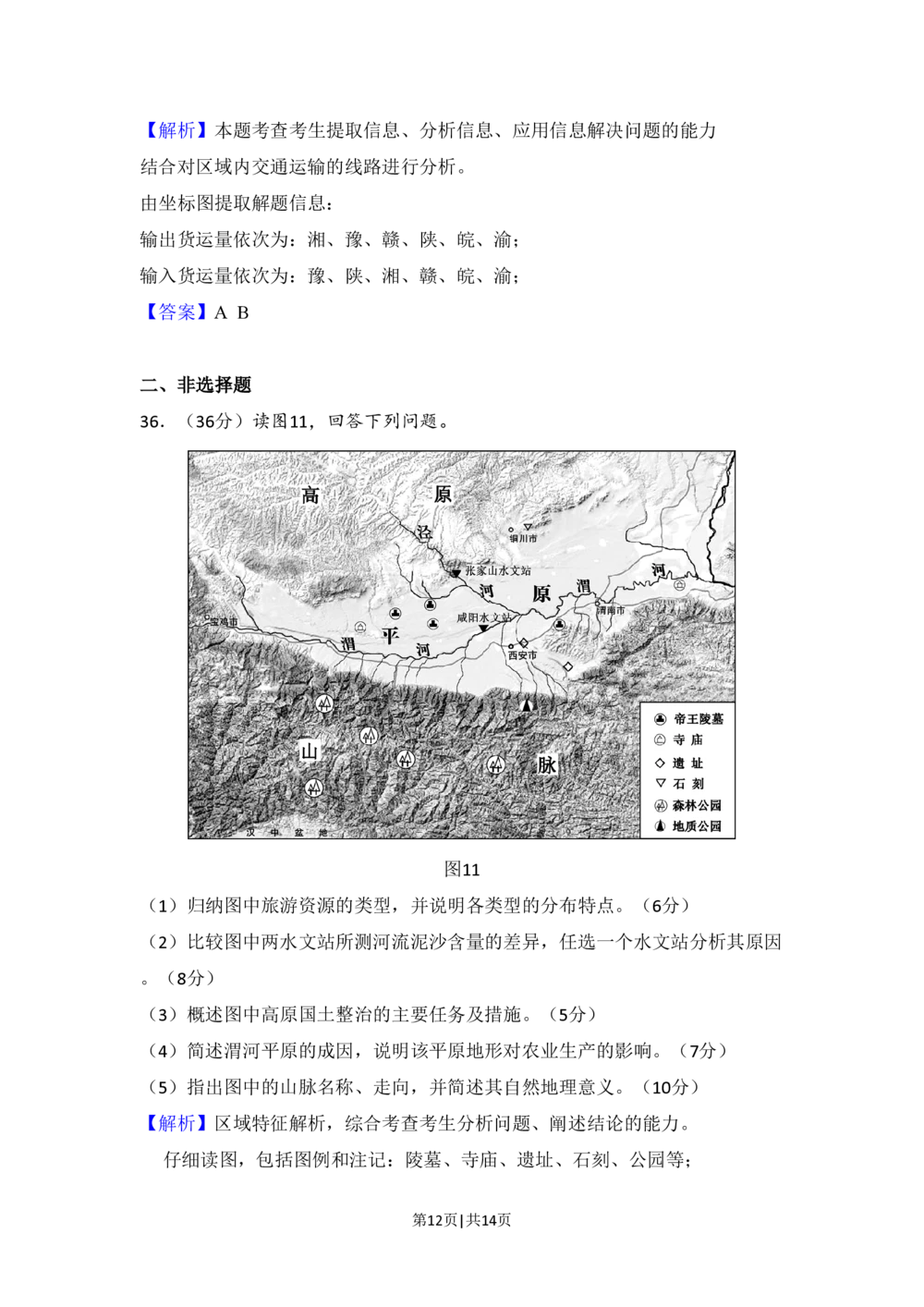2009年高考地理试卷（北京）（解析卷）_地理历年高考真题_新&middot;PDF版2008-2025&middot;高考地理真题_地理（按省份分类）2008-2025_2008-2025&middot;（北京）地理高考真题