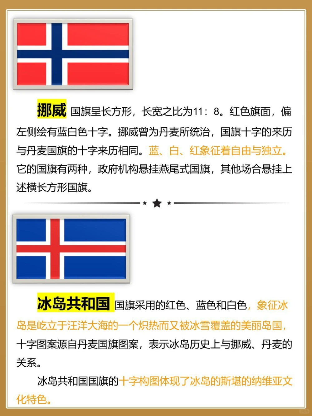 涨知识｜那些让人傻傻分不清的国家国旗_中小学精品资料(高清可打印)_常识知识大全集140份高清资料整理版