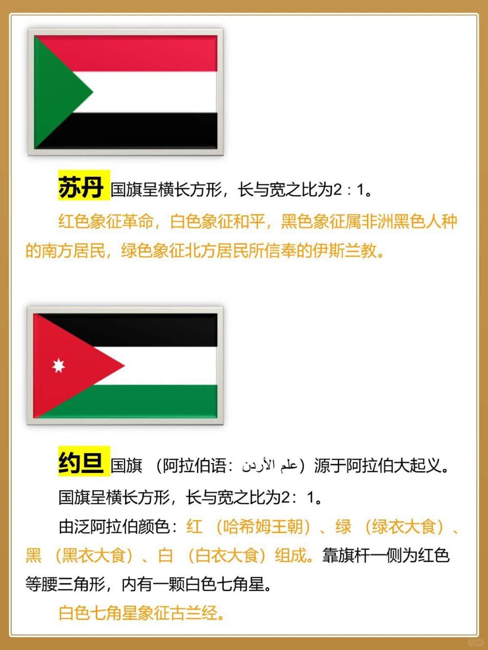 涨知识｜那些让人傻傻分不清的国家国旗_中小学精品资料(高清可打印)_常识知识大全集140份高清资料整理版