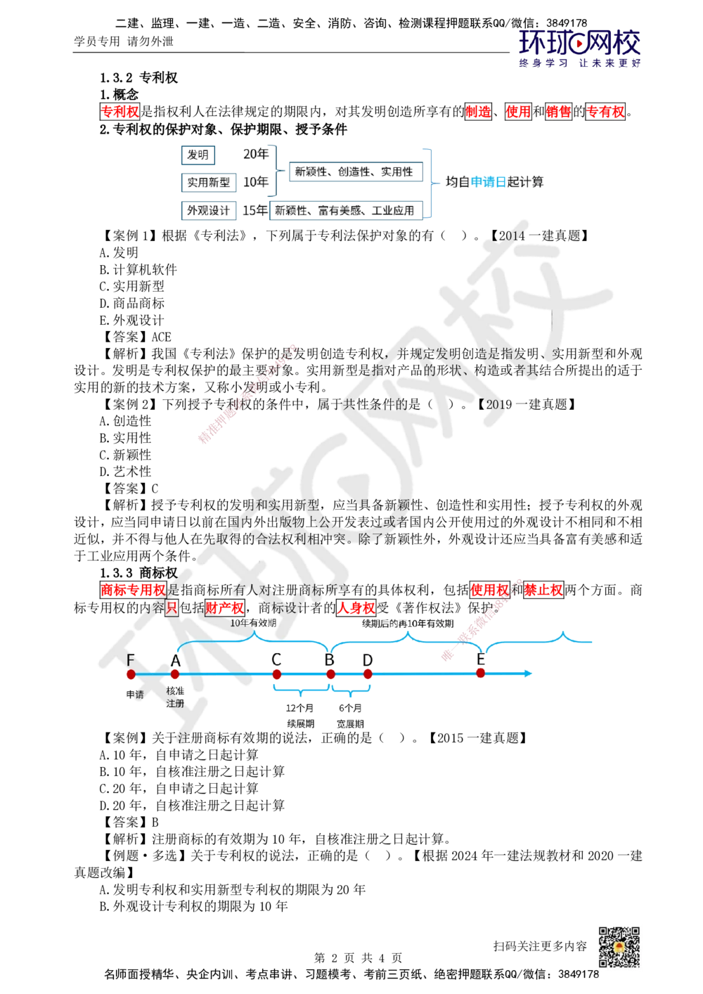 07.第7讲-13建设工程知识产权制度_2026年一建法规_2025年一建法规SVIP_02-基础精讲✿高端面授✿深度强化_21-法规《考点精讲班》王丽雪、安国庆HQ_王丽雪