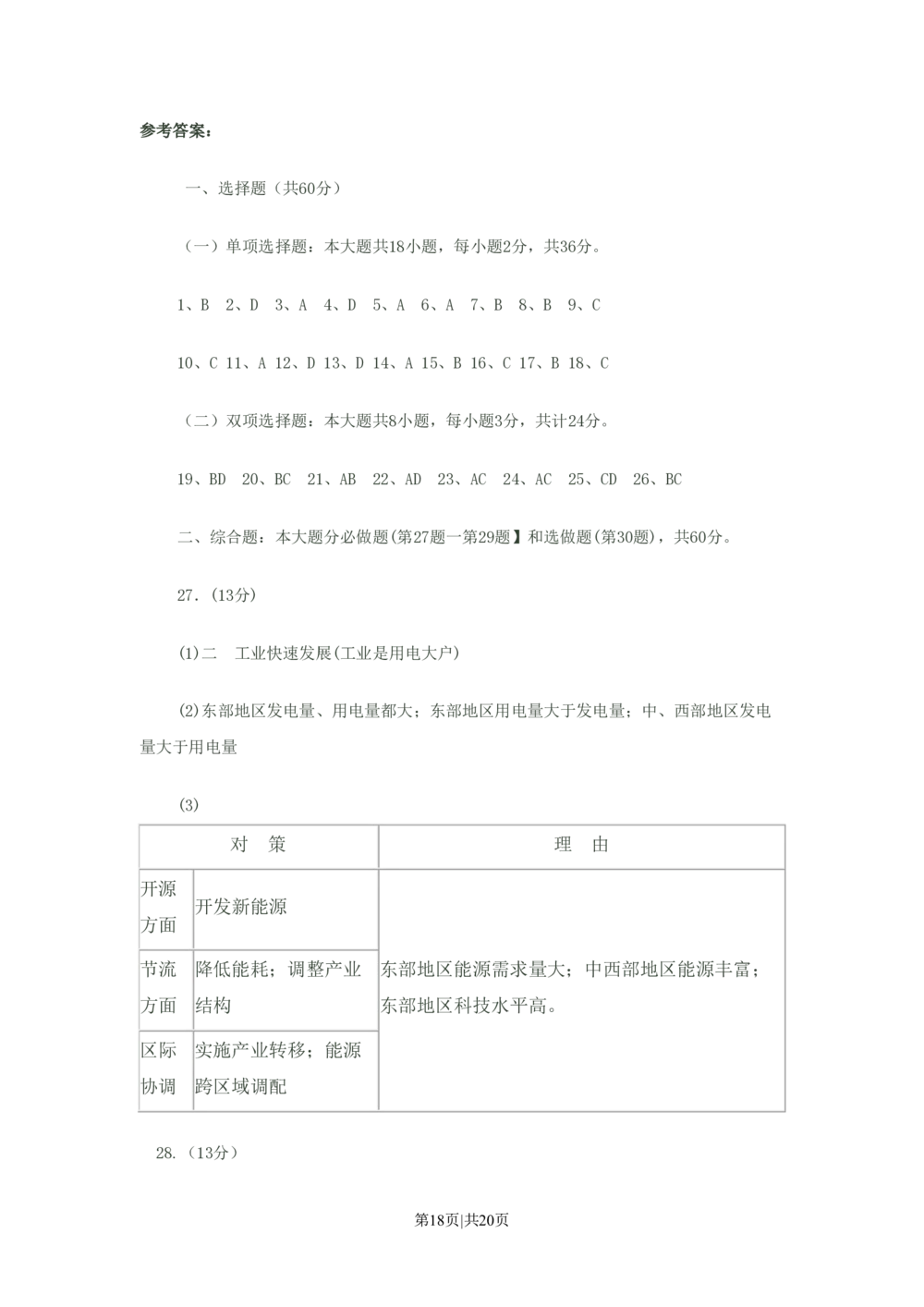 2008年高考地理试卷（江苏）（解析卷）_地理历年高考真题_新&middot;PDF版2008-2025&middot;高考地理真题_地理（按试卷类型分类）2008-2025_自主命题卷&middot;地理（2008-2025）_江苏自主命题&middot;地理（2008-2025）