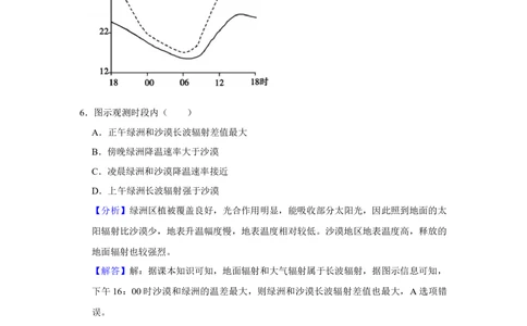 2020年高考地理试卷（新课标Ⅱ）（解析卷）_历年高考真题合集_地理历年高考真题_新&middot;Word版2008-2025&middot;高考地理真题_地理（按省份分类）2008-2025_2012-2024&middot;（重庆）地理高考真题