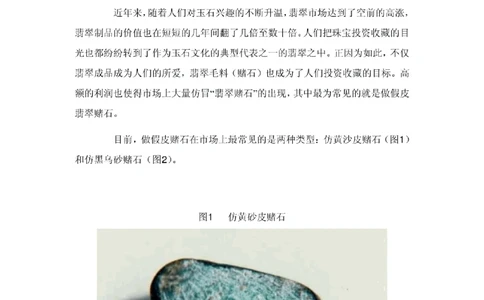 市场常见的做假皮翡翠赌石_X018-玉石珠宝鉴定教程最新合集_8、玉石翡翠鉴定与投资电子资料_赌石专题