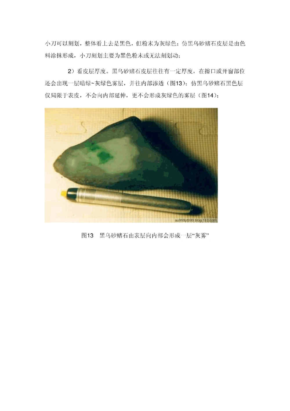 市场常见的做假皮翡翠赌石_X018-玉石珠宝鉴定教程最新合集_8、玉石翡翠鉴定与投资电子资料_赌石专题