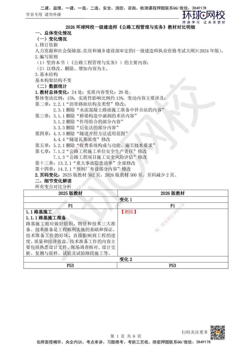 01.一建教材变动分析-公路_2026年一级建造师_2026年一建公路_2026年一建公路SVIP_2026一建公路SVIP_02-基础精讲✿高端面授✿深度强化_12-2026年一建公路-环球网校-考点精讲班-吴然