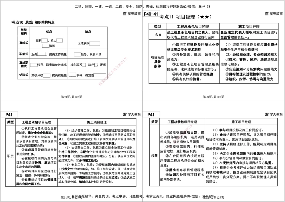02.2025年一建《管理》直播带学--第1章黑白打印版_2026年一级建造师_2026年一建管理_2025年一建管理SVIP_02-基础精讲✿高端面授✿深度强化_34-管理《直播带学班》陈晨XT