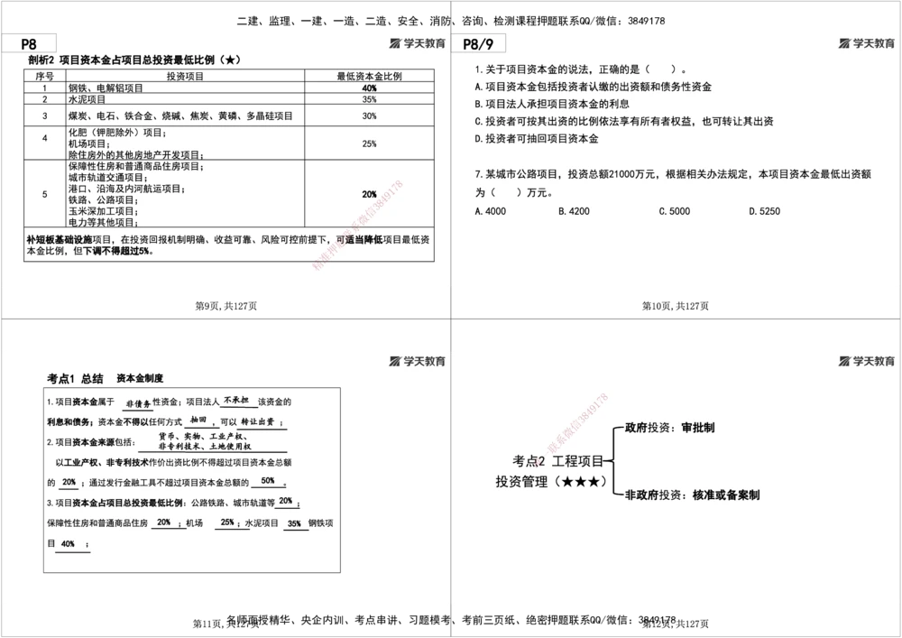 02.2025年一建《管理》直播带学--第1章黑白打印版_2026年一级建造师_2026年一建管理_2025年一建管理SVIP_02-基础精讲✿高端面授✿深度强化_34-管理《直播带学班》陈晨XT