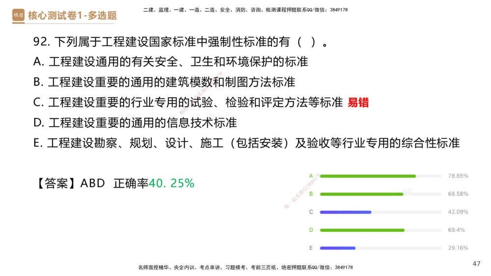 08.2025杜诗乐-精进测评-法规1_2026年一建法规_2025年一建法规SVIP_03-习题精析✿实战特训✿模考通关_05-法规《精考速通带练》张峰HX_讲义