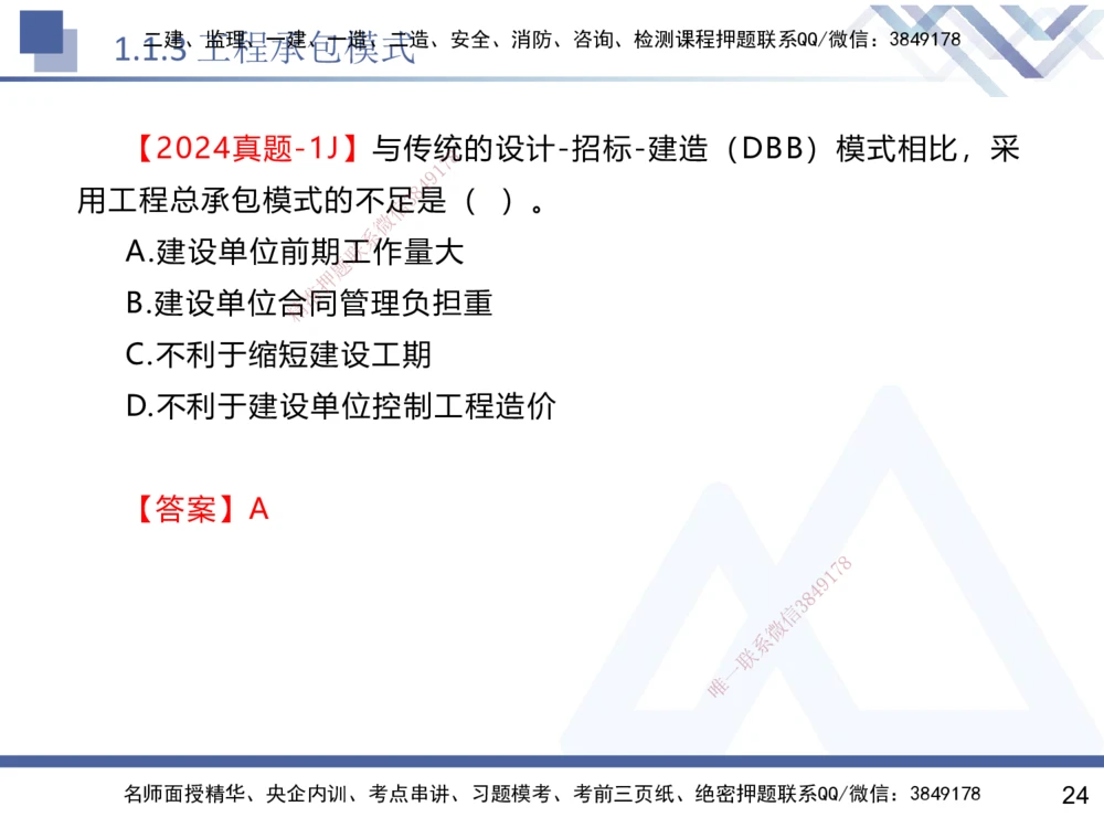 01.2025黄雨诗-核心考点速记-管理1_2026年一级建造师_2026年一建管理_2025年一建管理SVIP_02-基础精讲✿高端面授✿深度强化_33-管理《核心考点速记》黄雨诗HX_讲义