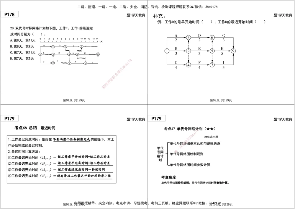 06.2025年一建《管理》直播带学--第4章黑白打印版_2026年一级建造师_2026年一建管理_2025年一建管理SVIP_02-基础精讲✿高端面授✿深度强化_34-管理《直播带学班》陈晨XT