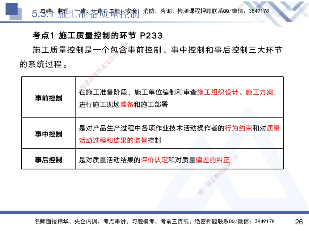 05.2025黄雨诗-核心考点速记-管理5_2026年一级建造师_2026年一建管理_2025年一建管理SVIP_02-基础精讲✿高端面授✿深度强化_33-管理《核心考点速记》黄雨诗HX_讲义