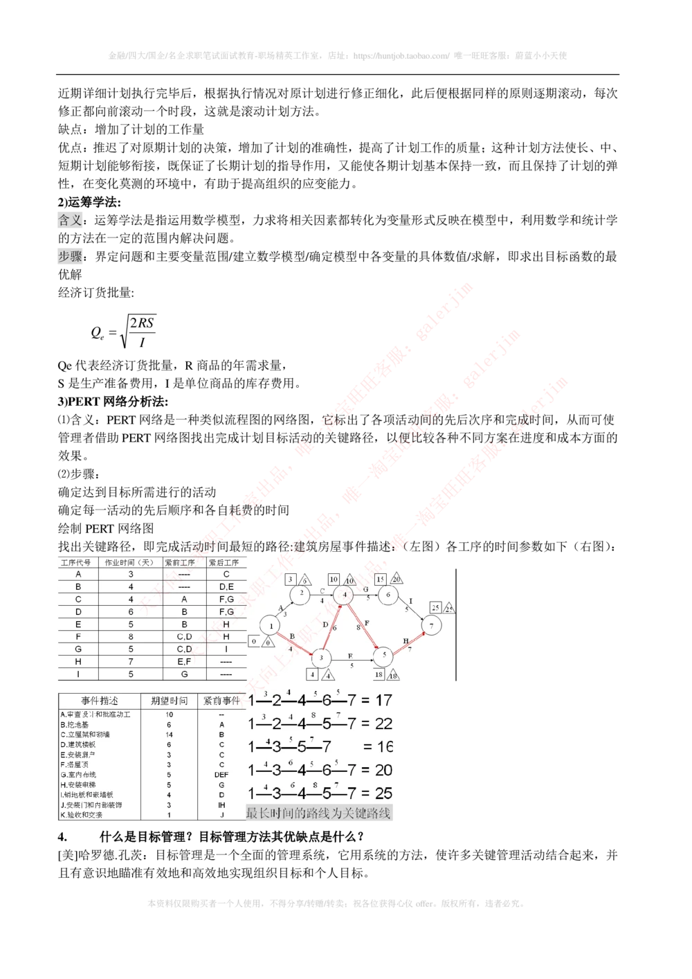 2-1-市场类专业知识点--管理学复习知识点讲义整理_三桶油_中石化笔试_中石化_中石化笔试_2-中国石油化工集团（中石化）2022招聘笔试完整知识点（专业知识部分）