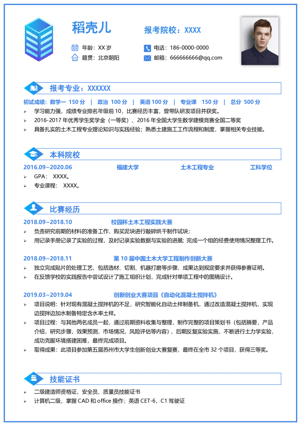 工科类_26考研复试_10考研复试资料25_2025考研复试简历124款_按专业分类