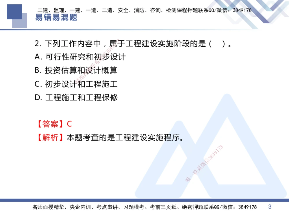 01.2025王晓丹-易错易混题讲解-管理_2026年一级建造师_2026年一建管理_2025年一建管理SVIP_04-冲刺串讲✿考点强化✿小灶集训_39-管理《易错易混讲解》黄雨诗HX_讲义