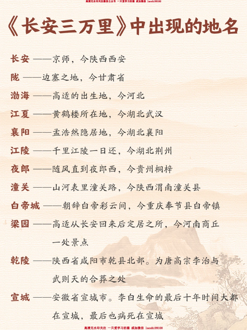 看了长安三万里-终于看懂唐朝诗人朋友圈_2025抖音最火小学全科全年级资料大全集超完整版_小学语文VIP资源禁止外传