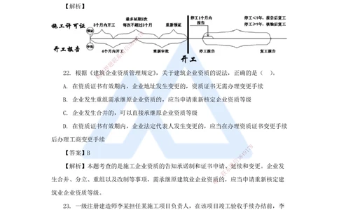 04.2025陈印-五年真题解析-2022年真题-单项选择题2_2026年一建法规_2025年一建法规SVIP_03-习题精析✿实战特训✿模考通关_04-法规《五年真题解析》刘颖HX_讲义