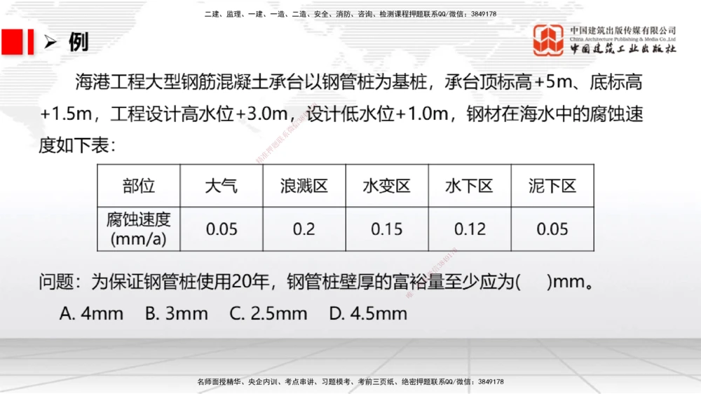 09节1.12港口与航道工程钢结构的防腐蚀-1.13施工放样（1）（01.15）_2026年一级建造师_2026年一建港航_2026年一建港航SVIP_02-基础精讲✿高端面授✿深度强化_讲义