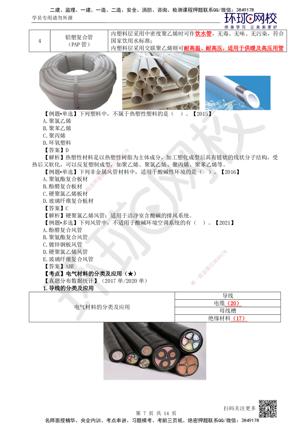 02.第2讲-11非金属及电气材料的分类和应用_2026年一级建造师_2026年一建机电_2025年一建机电SVIP_02-基础精讲✿高端面授✿深度强化_26-机电《考点精讲班》苏婷HQ