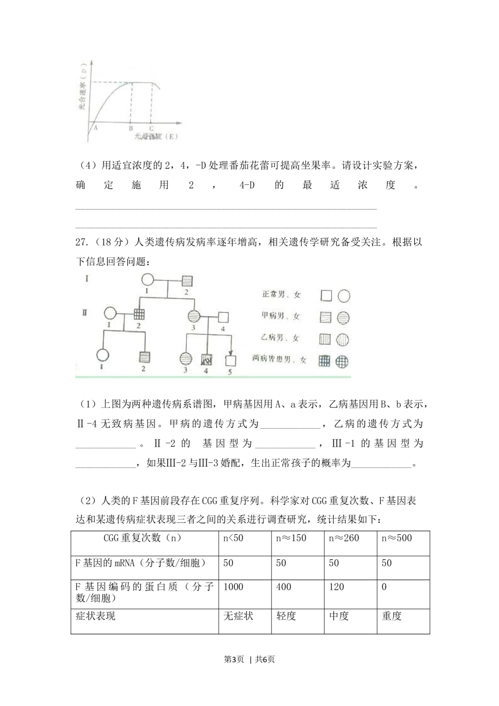 2009年高考生物试卷（山东）（解析卷）_生物历年高考真题_新&middot;Word版2008-2025&middot;高考生物真题_生物（按试卷类型分类）2008-2025_自主命题卷&middot;生物（2008-2025）