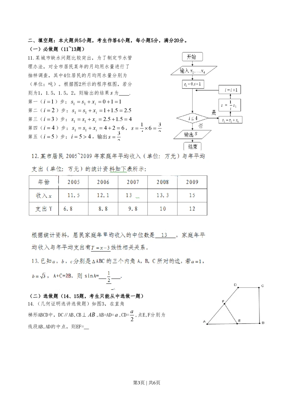 2010年高考数学试卷（文）（广东）（空白卷）_历年高考真题合集_数学历年高考真题_新&middot;PDF版2008-2025&middot;高考数学真题_数学（按试卷类型分类）2008-2025_自主命题卷&middot;数学（2008-2025）