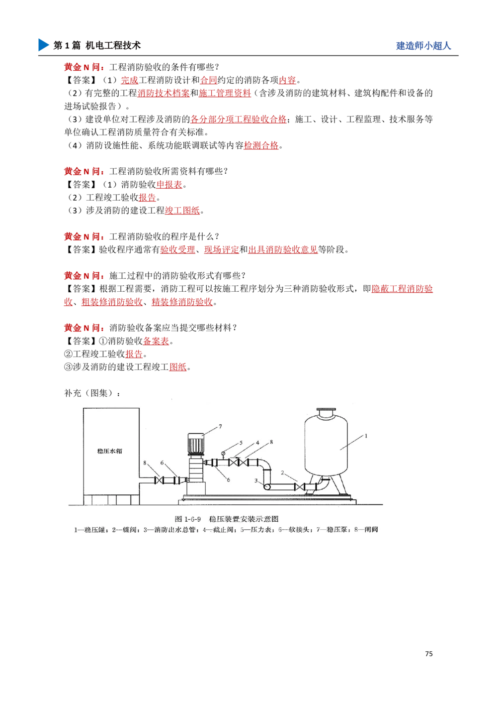08.电梯、消防_2026年一级建造师_2026年一建机电_2025年一建机电SVIP_04-冲刺串讲✿考点强化✿小灶集训_18-机电《3D案例攻克》小超人SMR_讲义