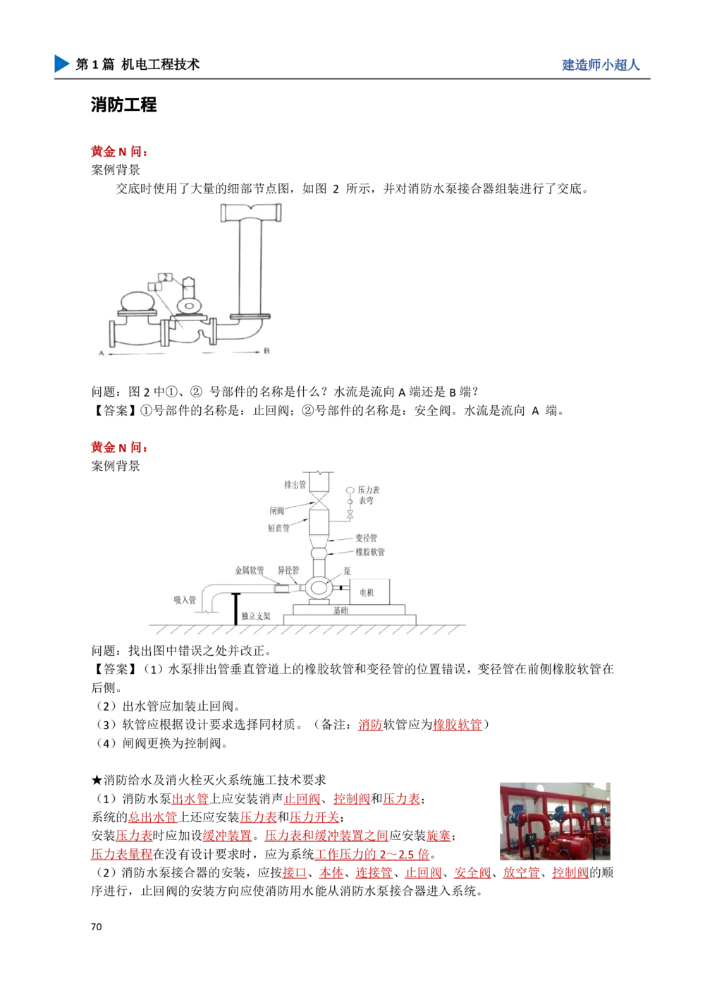 08.电梯、消防_2026年一级建造师_2026年一建机电_2025年一建机电SVIP_04-冲刺串讲✿考点强化✿小灶集训_18-机电《3D案例攻克》小超人SMR_讲义