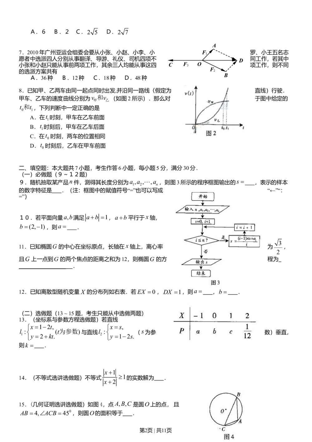 2009年高考数学试卷（理）（广东）（解析卷）_历年高考真题合集_数学历年高考真题_新&middot;Word版2008-2025&middot;高考数学真题_数学（按试卷类型分类）2008-2025_自主命题卷&middot;数学（2008-2025）