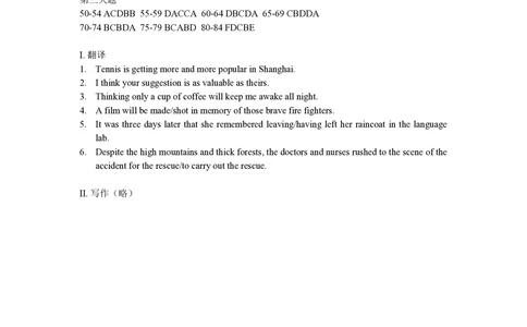 2009年高考英语试卷（上海）（秋考）（解析卷）_英语历年高考真题_新&middot;PDF版2008-2025&middot;高考英语真题_英语（按年份分类）2008-2025_2009&middot;高考英语真题