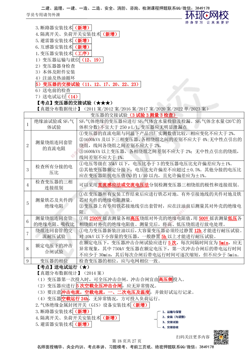 03.2025一建机电直播密训（三）_2026年一级建造师_2026年一建机电_2025年一建机电SVIP_04-冲刺串讲✿考点强化✿小灶集训_40-机电《直播密训班》苏婷HQ推荐