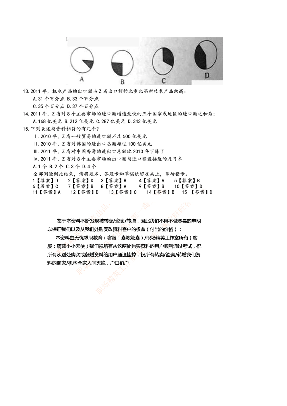 2014国电集团（注：国电集团是国能源前身！）笔试试题真题及答案解析_2025春招题库汇总_国企题库_国家能源_20230827_151217_重中之重国家能源集团历年招聘笔试真题