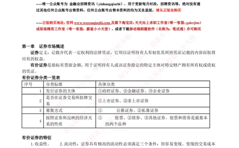 2-2-专业知识部分-证券市场基础知识归纳点_2025春招题库汇总_券商-基金题库-1_05基金券商汇总_中信证券_中信证券笔试_2-中信证券2023招聘笔试完整知识点（专业知识）