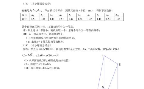 2010年高考数学试卷（文）（天津）（解析卷）_历年高考真题合集_数学历年高考真题_新&middot;PDF版2008-2025&middot;高考数学真题_数学（按省份分类）2008-2025_2008-2025&middot;（天津）数学高考真题
