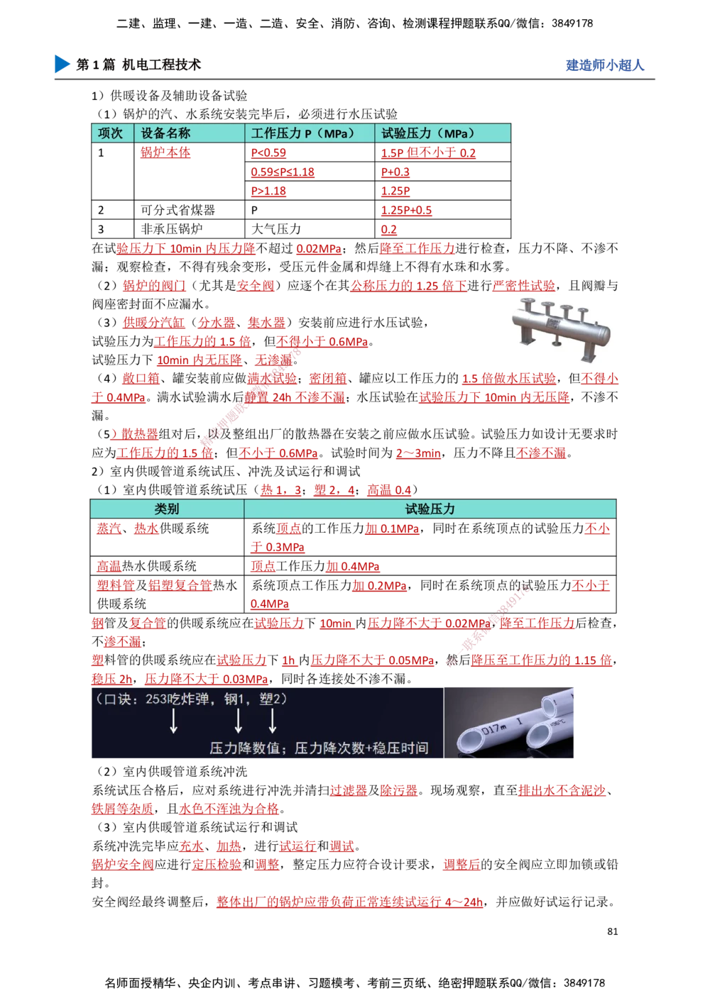 07.建筑管道_2026年一级建造师_2026年一建机电_2025年一建机电SVIP_02-基础精讲✿高端面授✿深度强化_21-机电《3D精讲班》小超人SMR推荐_讲义