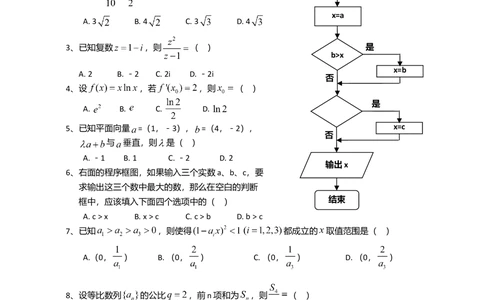 2008年高考数学试卷（文）（新课标）（海南宁夏）（解析卷）_历年高考真题合集_数学历年高考真题_新&middot;Word版2008-2025&middot;高考数学真题_数学（按试卷类型分类）2008-2025