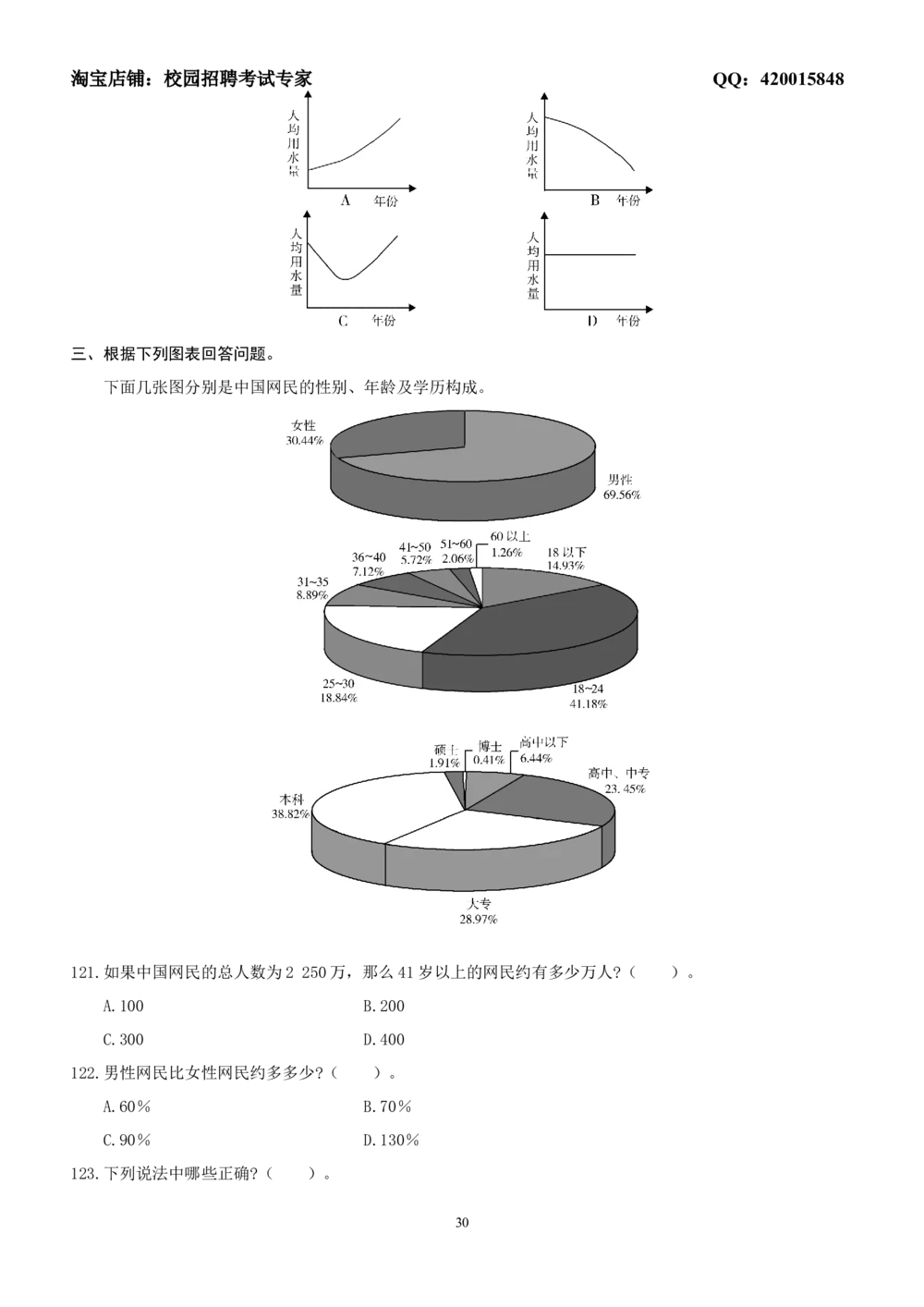 2-2-通用就业能力测试(EPI)练习题题库二（难度较高，5套，166页）(1)_2025春招题库汇总_国企-运营商题库_2023中国移动笔试资料（清宇）